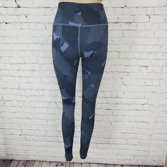 LULULEMON ATHLETICA High Times Pants Palm Party Blue 2 - NOT_NWT - Picture 3 of 8